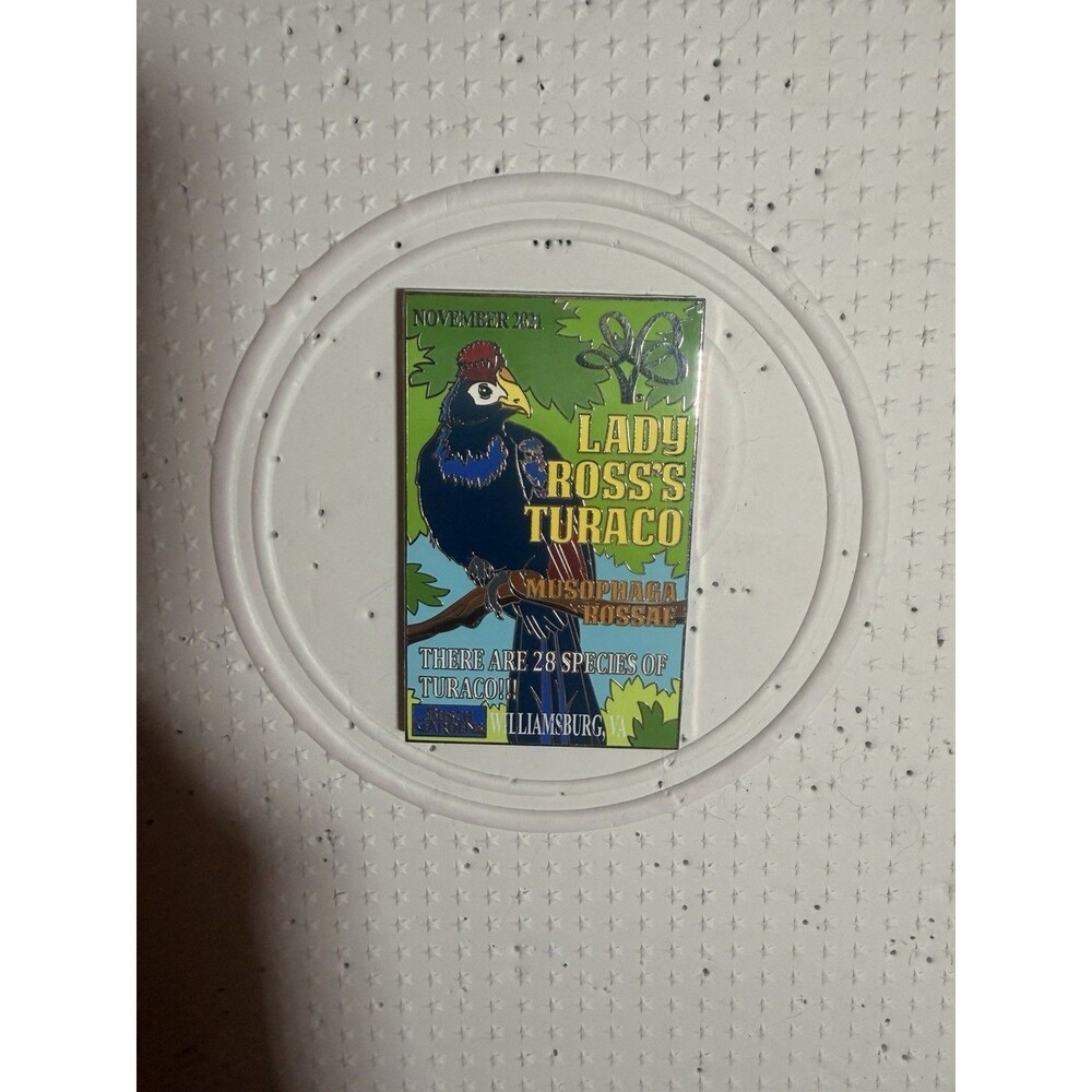 Busch Gardens Pin Magazine Edition November 2021 Lady Ross LE 300